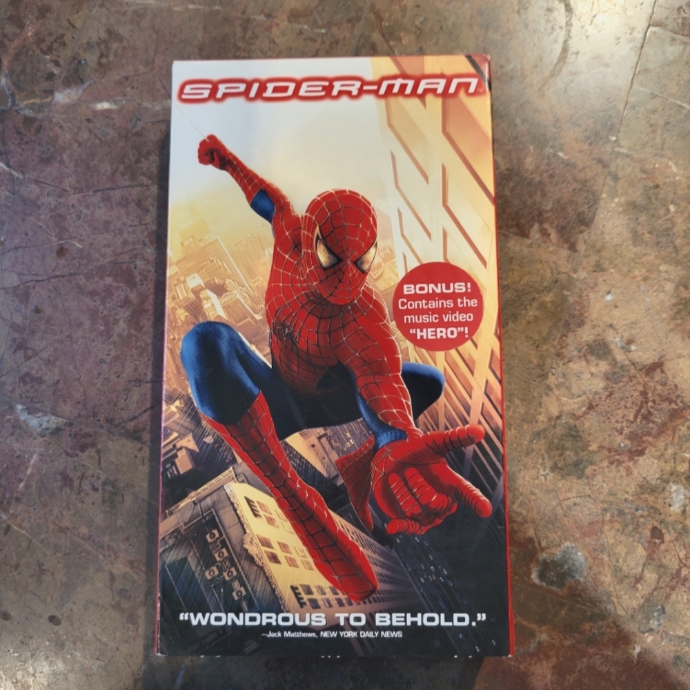 Marvel Spiderman VHS